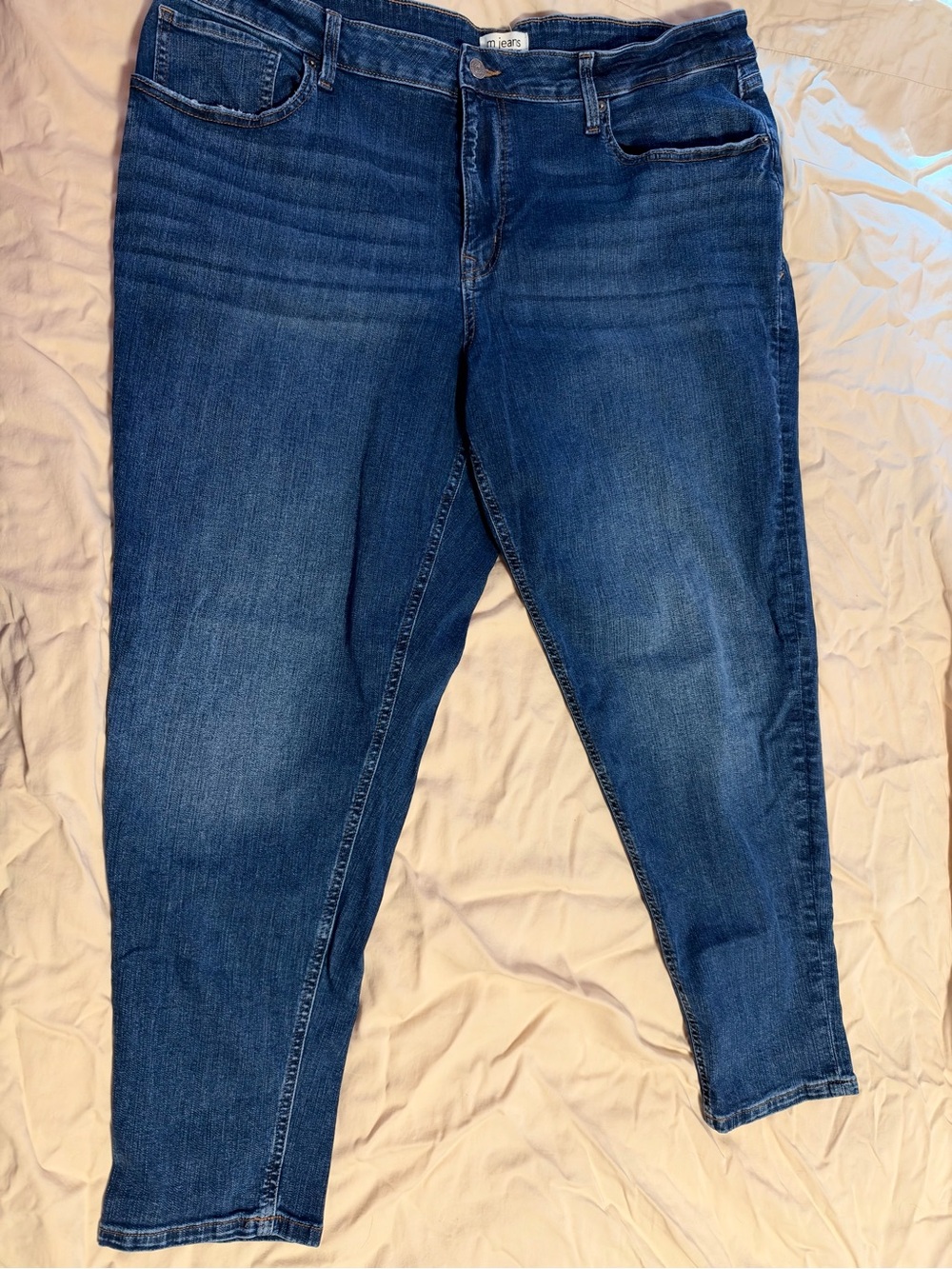Maurices Straight Leg Dark Blue Jeans